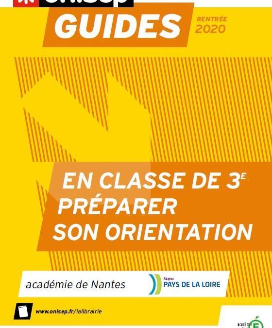 Guide ONISEP 2020