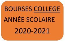 Bourses collège 2020-2021